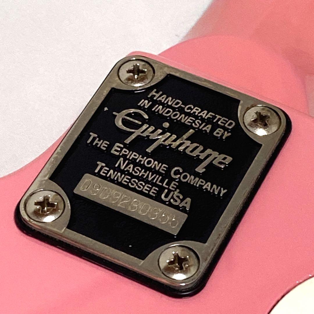 エピフォン レスポール100 ピンク エレキギター 限定品 稀少