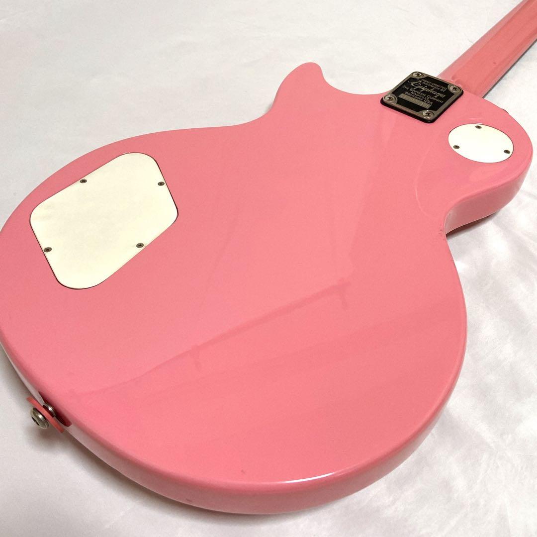 エピフォン レスポール100 ピンク エレキギター 限定品 稀少