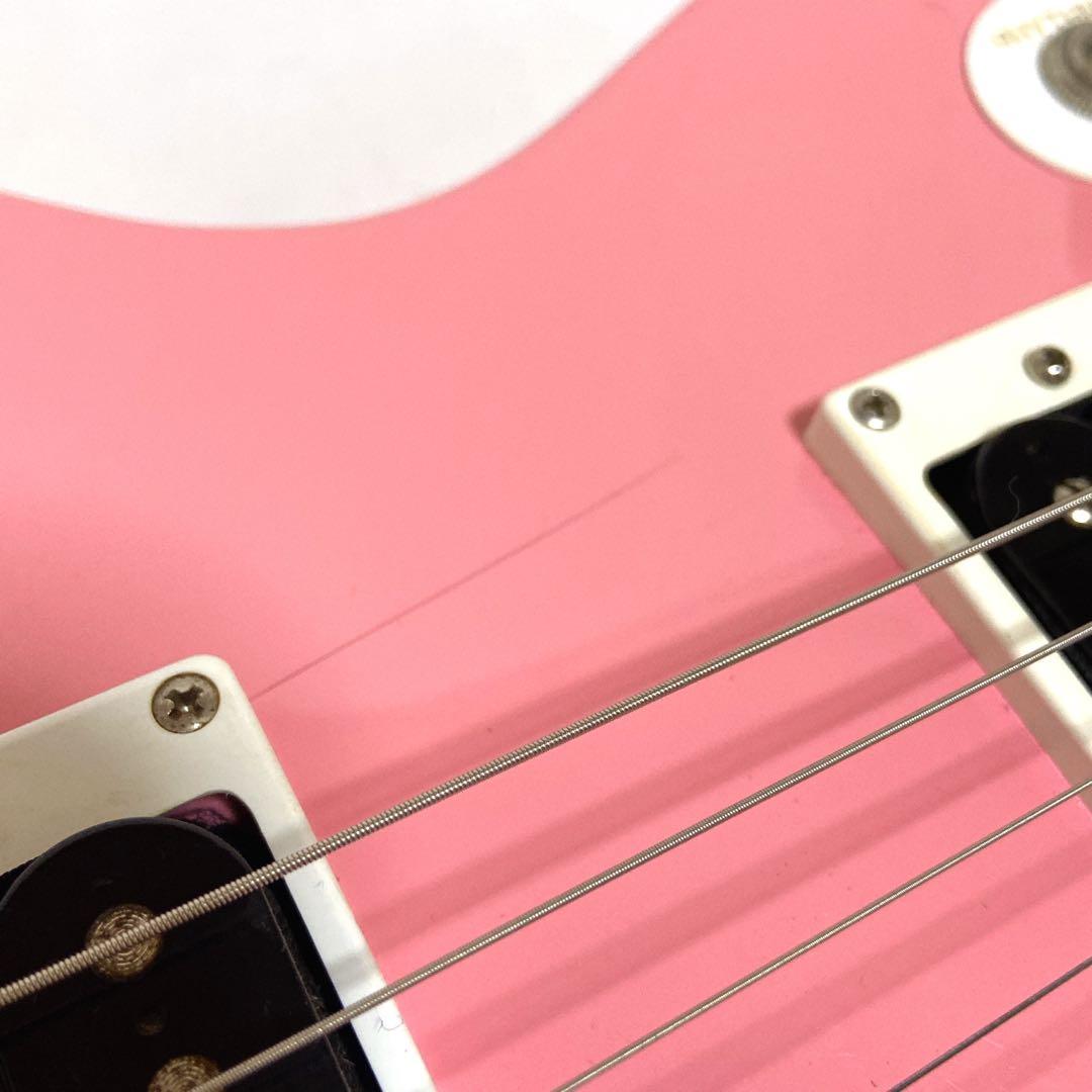 エピフォン レスポール100 ピンク エレキギター 限定品 稀少