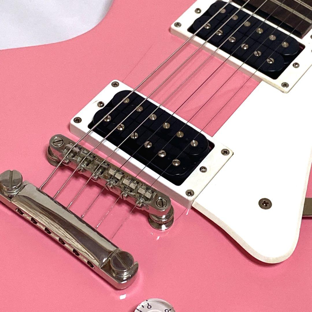 エピフォン レスポール100 ピンク エレキギター 限定品 稀少