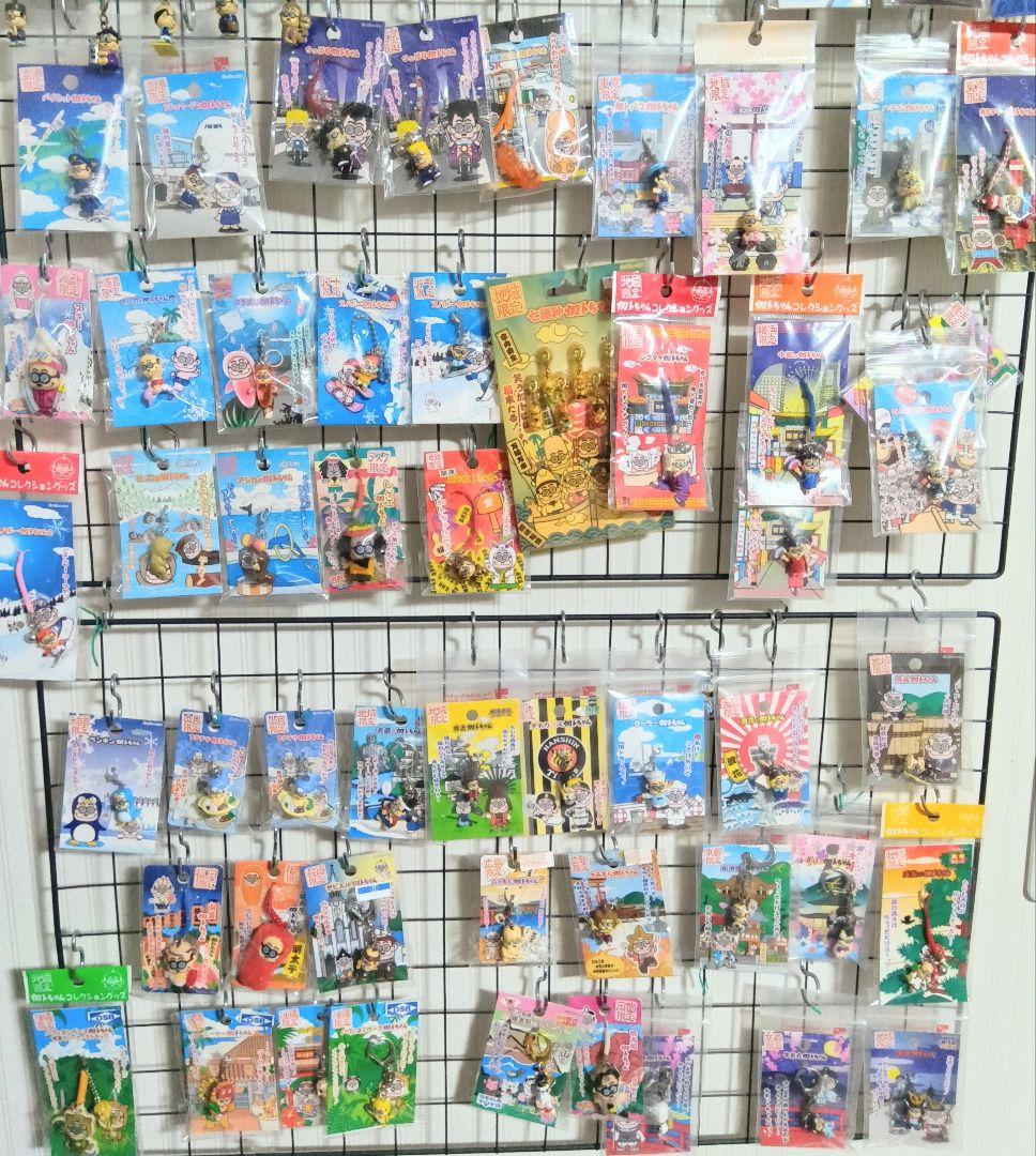 加トちゃん 地域限定ストラップ 写真１枚目、2枚目全て　マップ付き