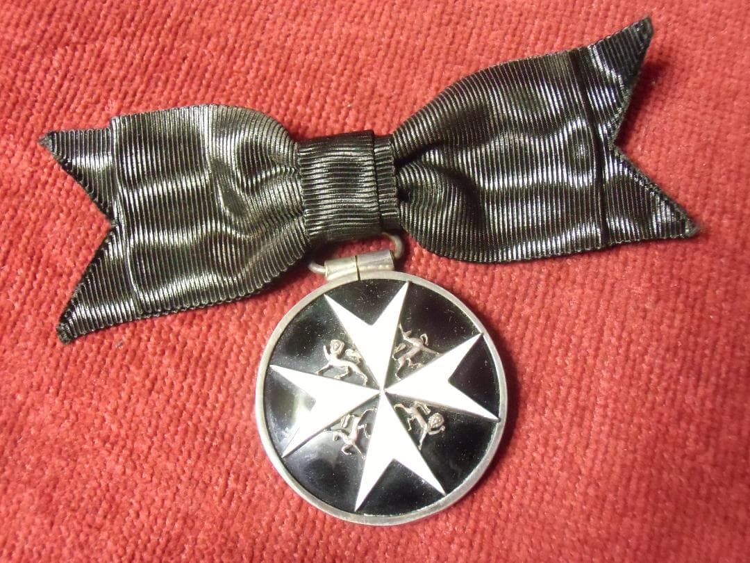 ＧＢ英軍/イギリス軍＊１９４０年代＊ＳｔＪｏｈｎ/聖ヨハネ十字勲章＊女性用/実物