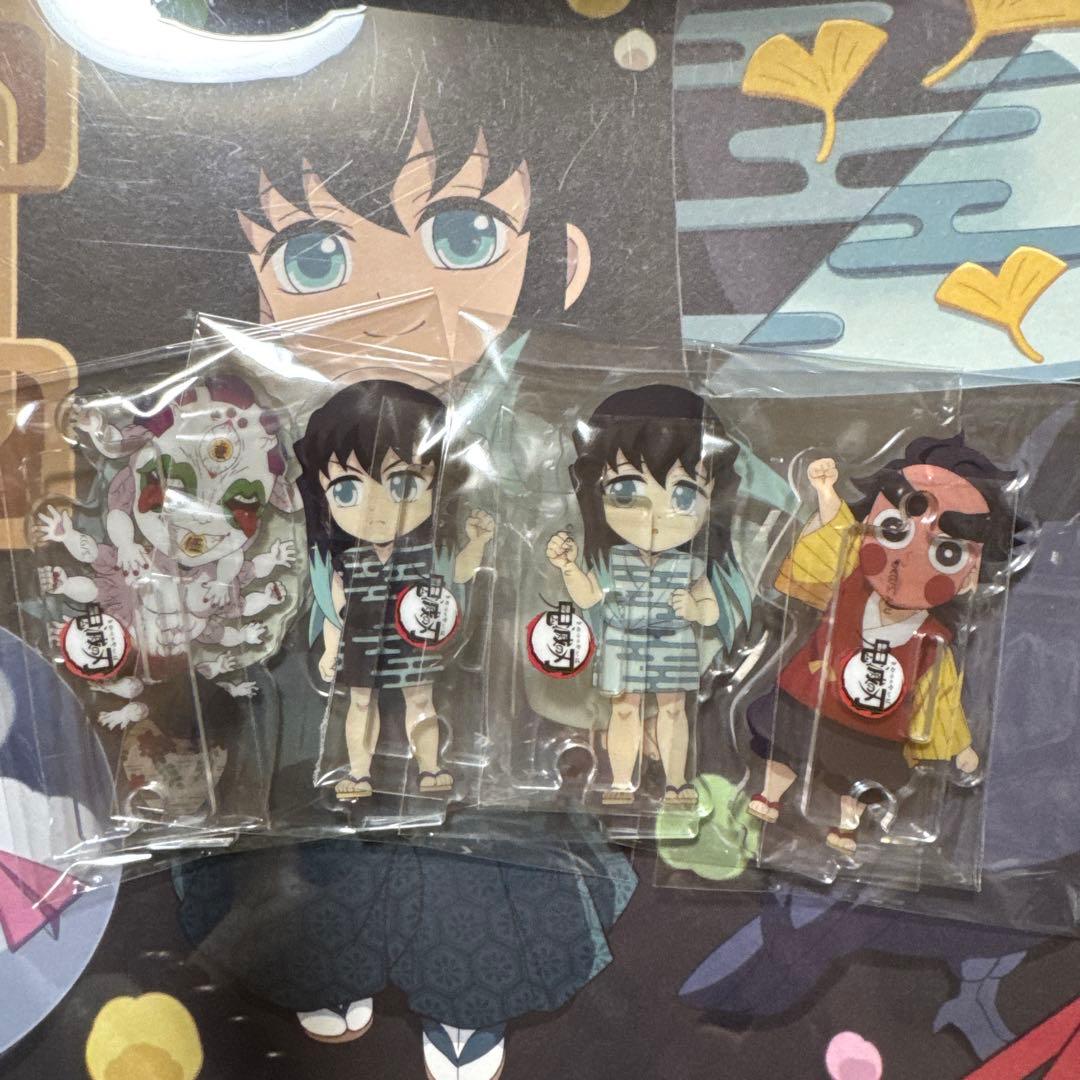 鬼滅の刃 全集中 時透無一郎 時透有一郎 小鉄 玉壺 繋がるアクリルスタンド