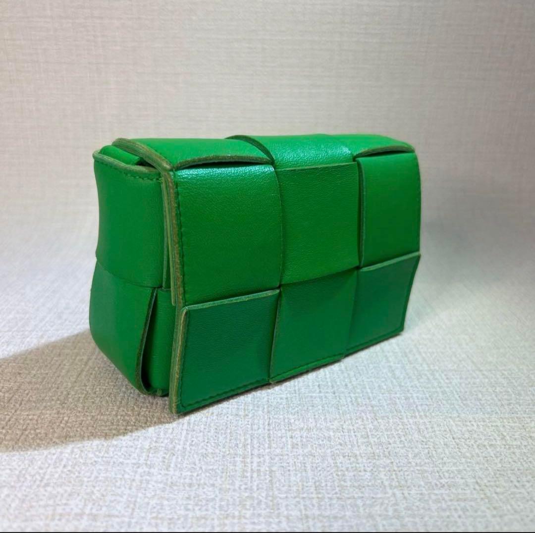 BOTTEGA VENETA グリーン ショルダーバッグ