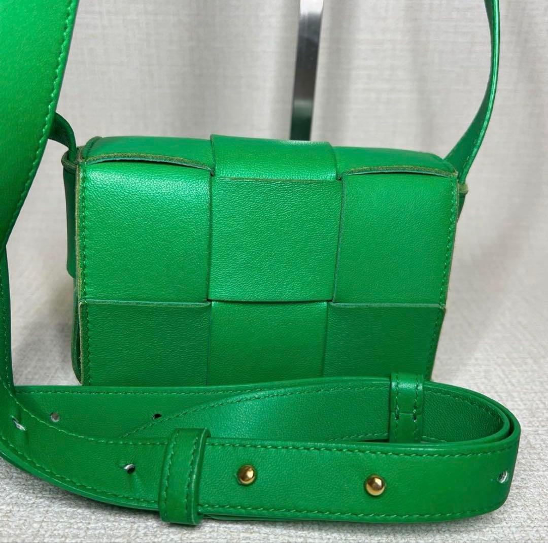 BOTTEGA VENETA グリーン ショルダーバッグ