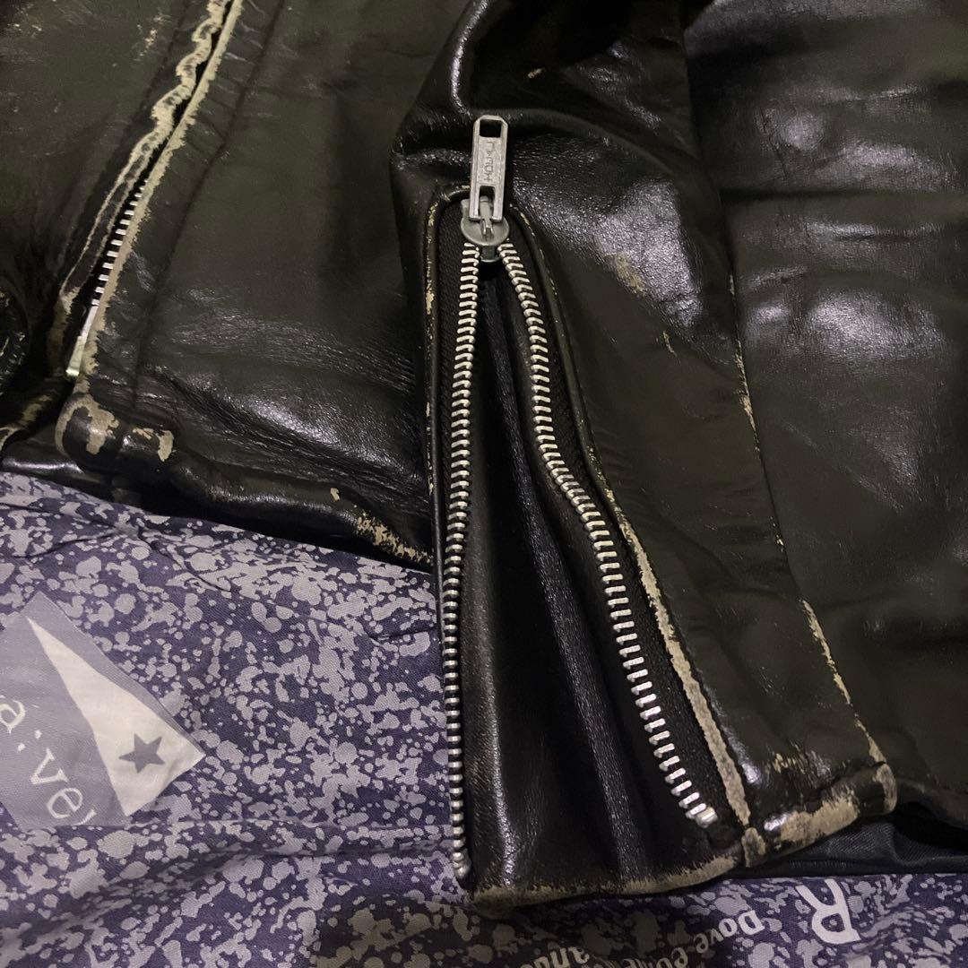 schott 641 シングルライダースジャケット　40 ショット641