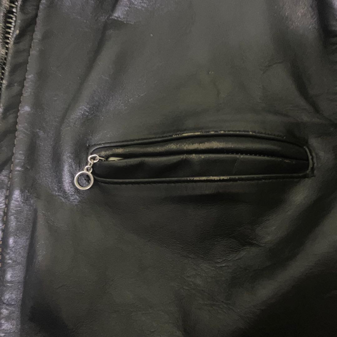 schott 641 シングルライダースジャケット　40 ショット641