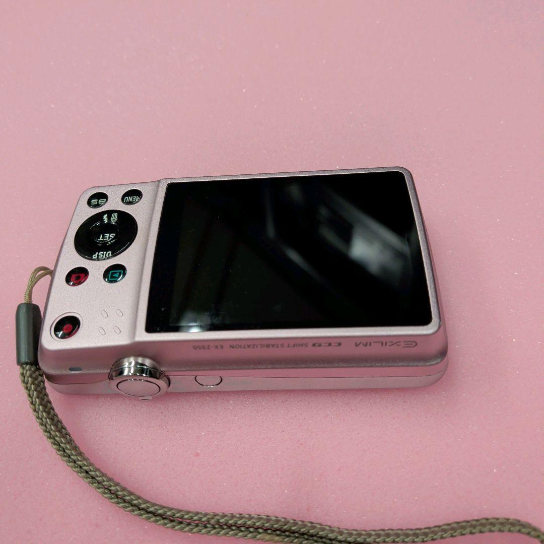 【美品】CASIO EXILIM EX-Z550 ピンク デジカメ 動作確認済み