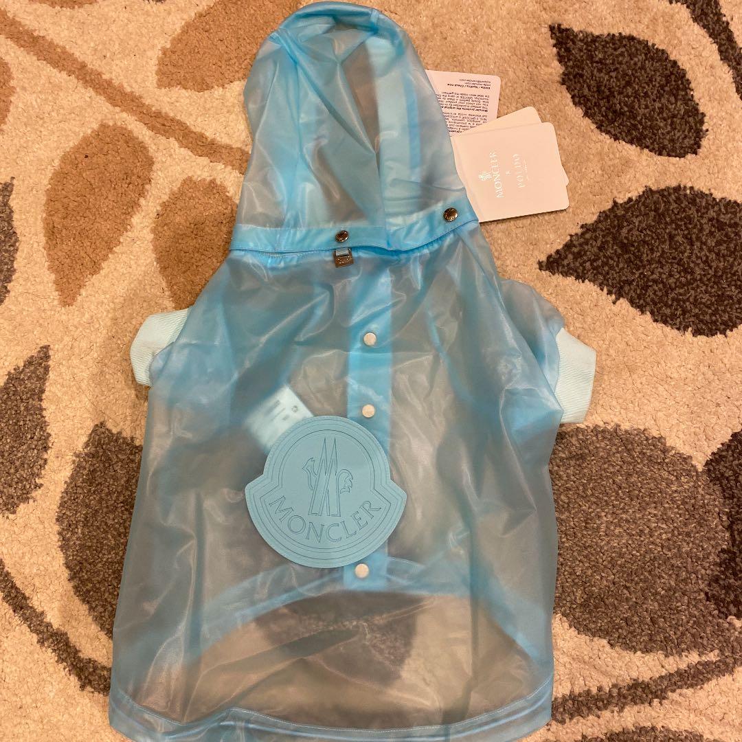 激レア！モンクレール　ジーニアス　ペットレインコート　コラボ