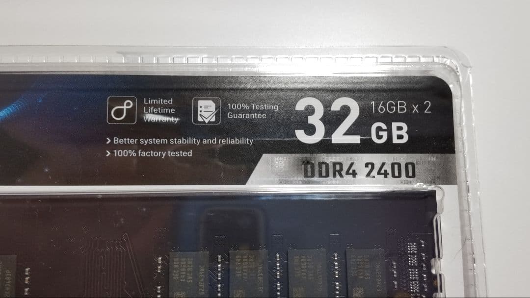 SP 32GB DDR4 2400MHz メモリセット