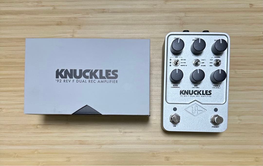 ギター UAFX Knuckles '92 Rev F Dual Rec