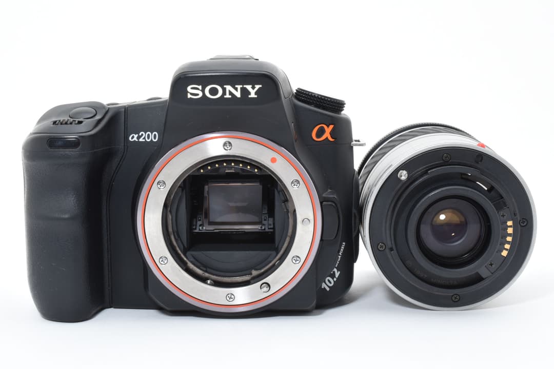 美品 Sony a200 レンズセット スマホ転送OK #9513