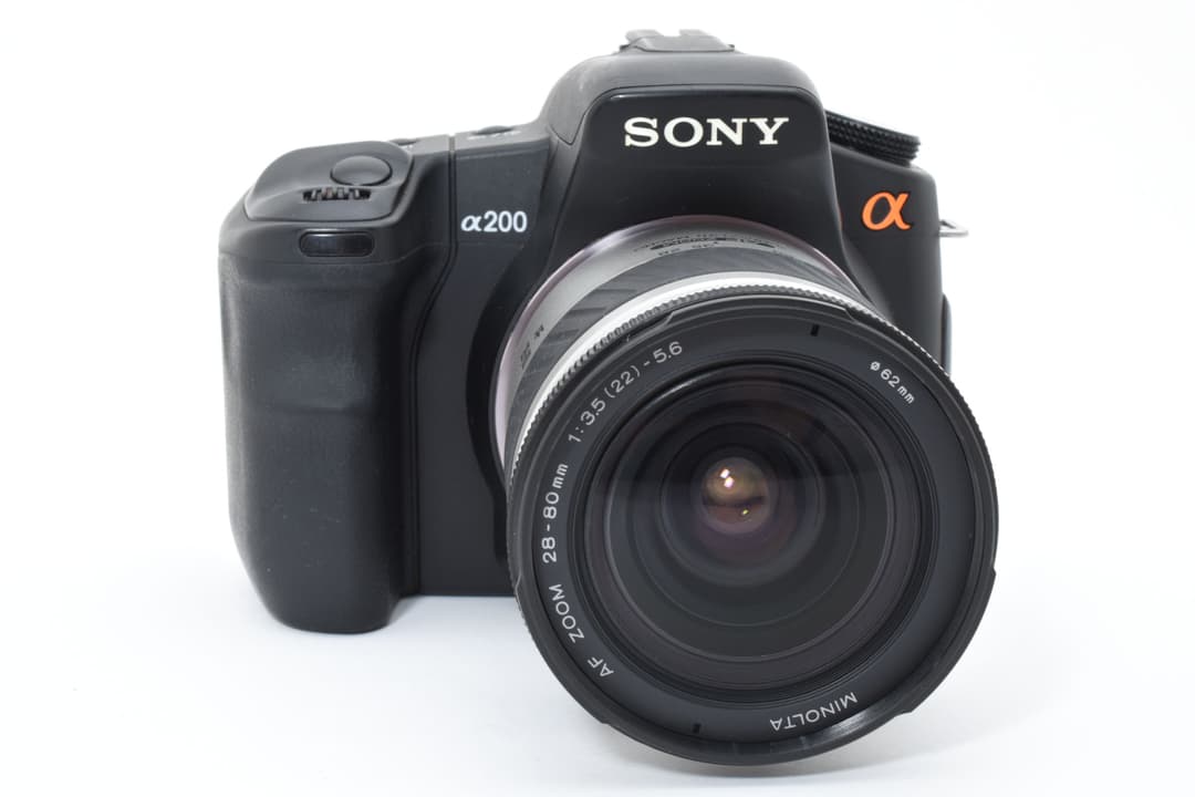 美品 Sony a200 レンズセット スマホ転送OK #9513