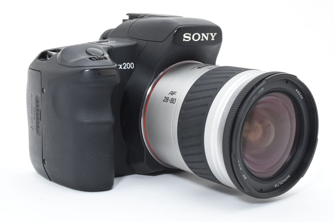 美品 Sony a200 レンズセット スマホ転送OK #9513