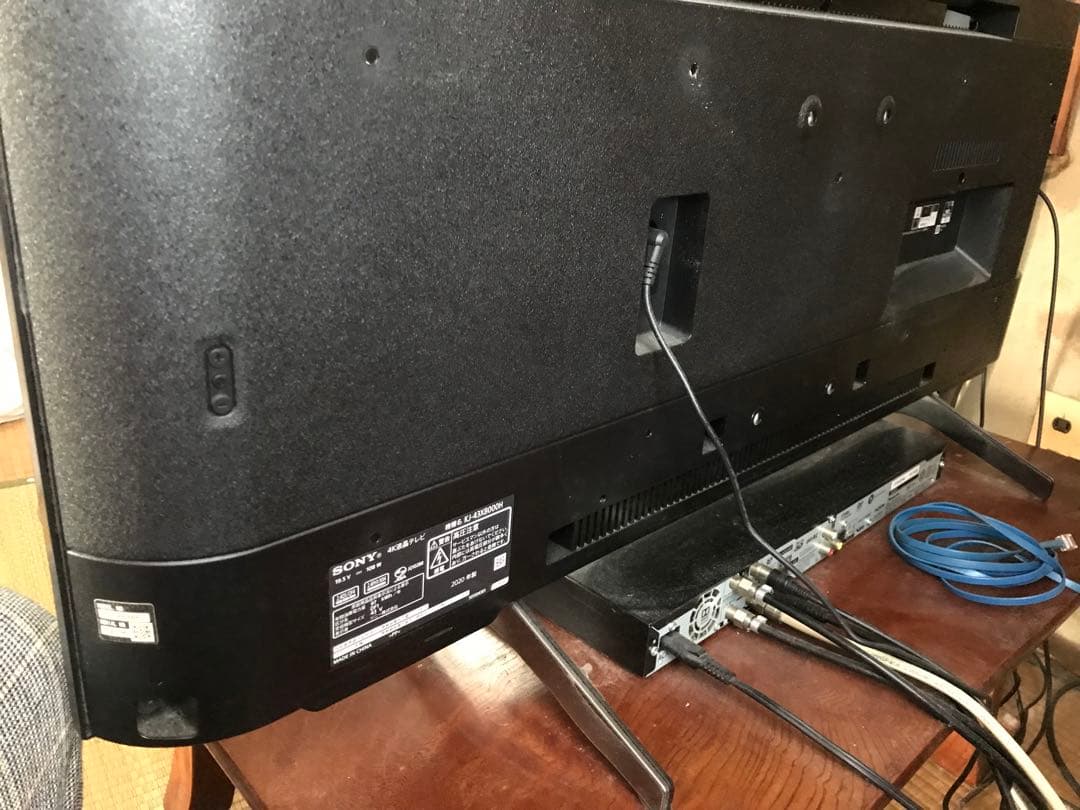 今日❗️SONY4K液晶テレビKJ-43X8000H ❗️使用中美品　2020年製