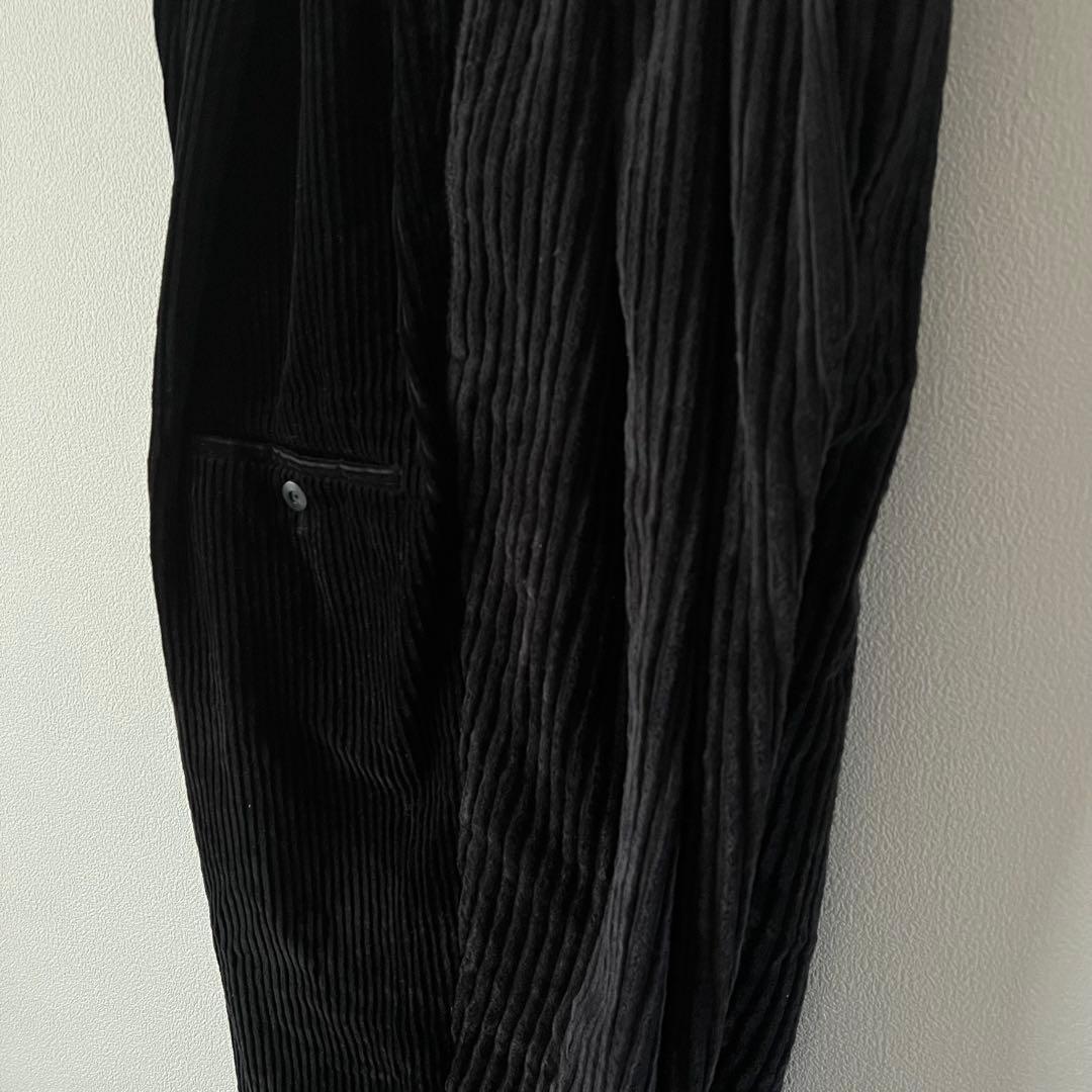 ドゥルカマラ dulcamara 太畝コーデュロイ切替パンツ