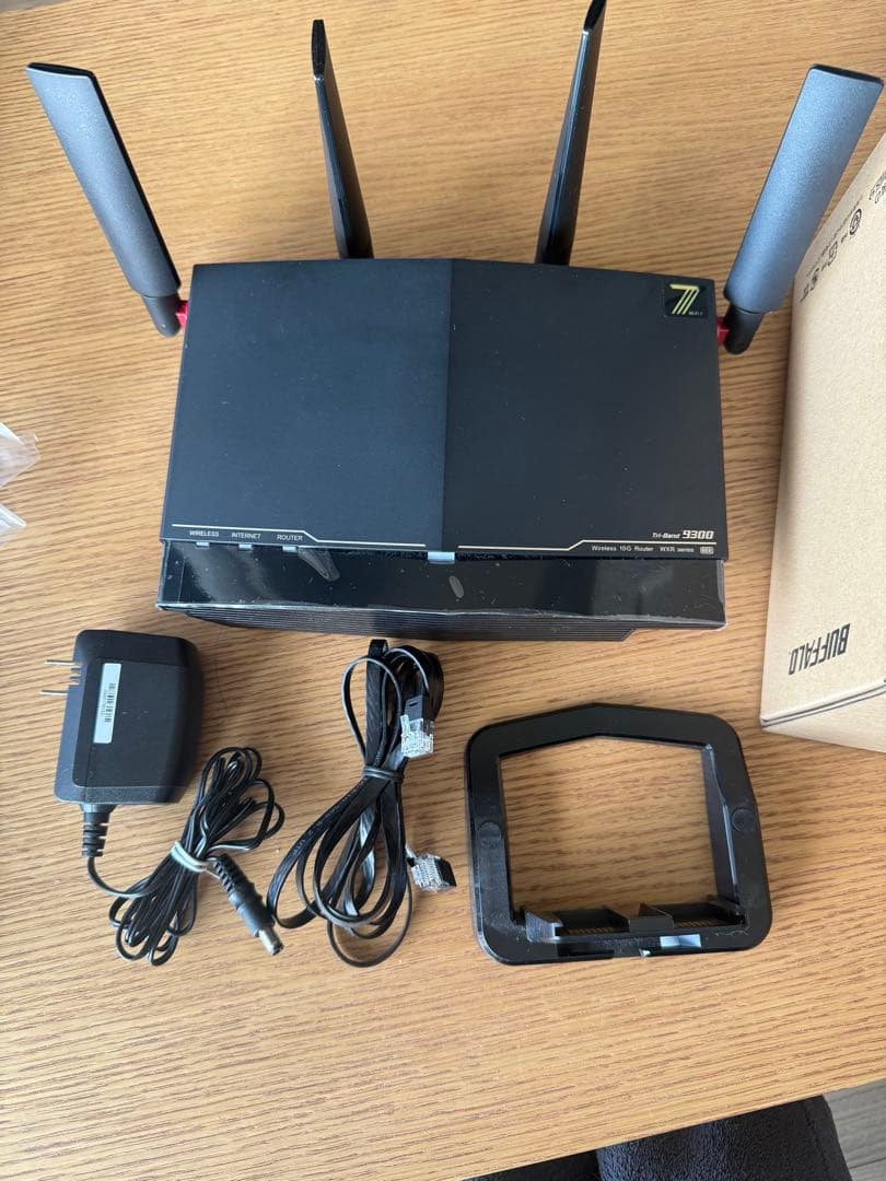 BUFFALO Wi-Fi 7 無線LANルーターWXR9300BE6P/N