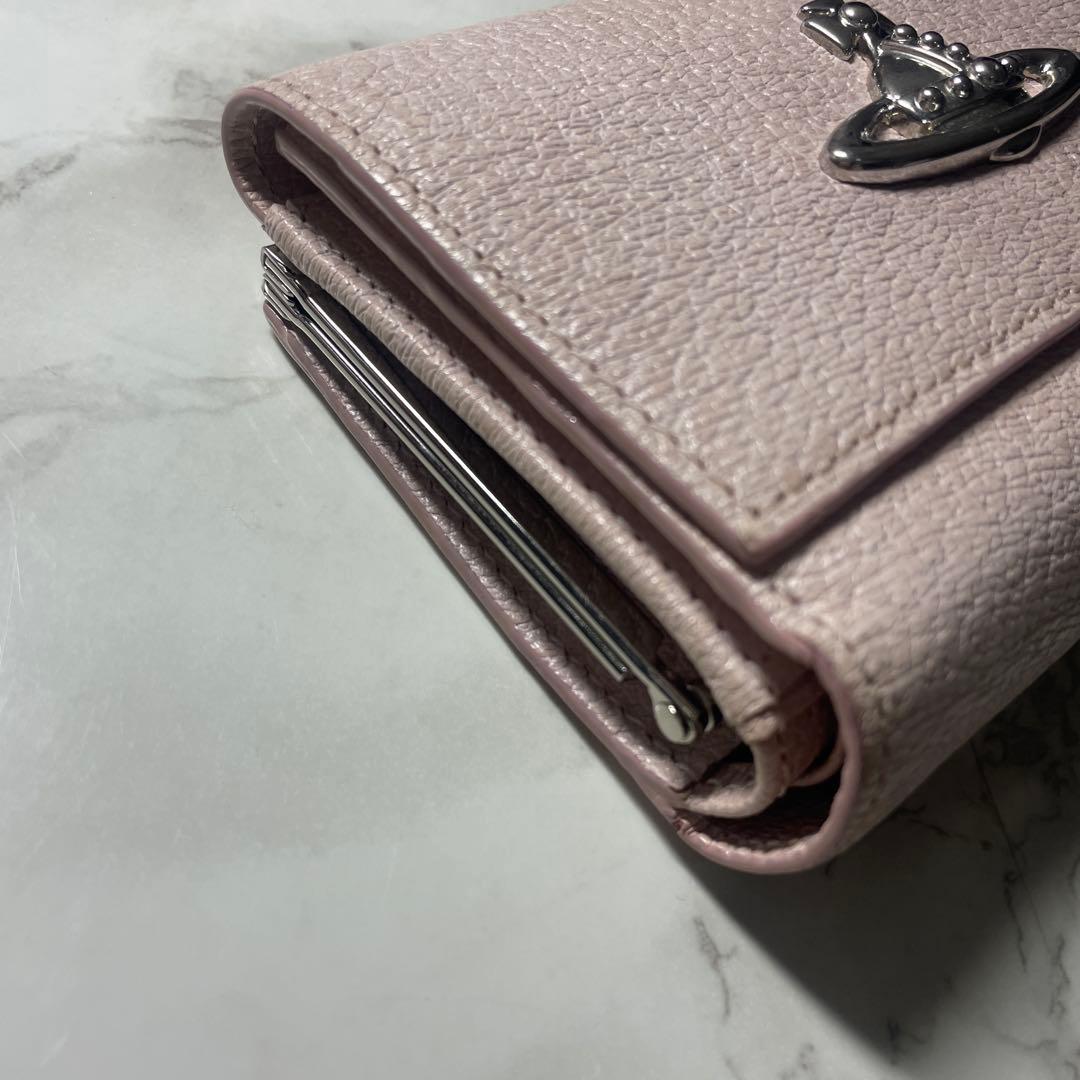 Vivienne Westwood オンライン限定　三つ折り財布 ピンク