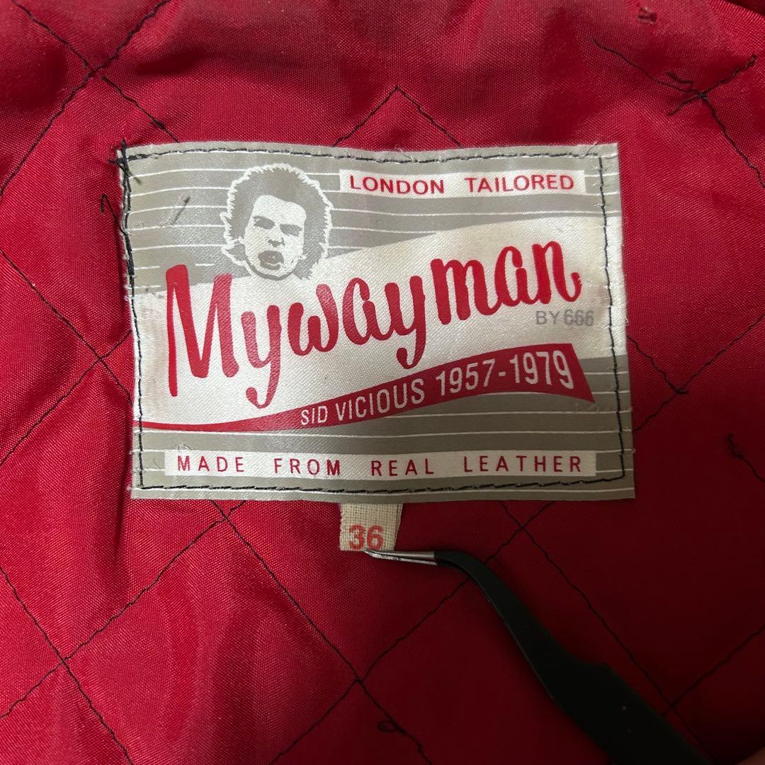 666 マイウェイマン シドジャン バッジ付属 イングランド製