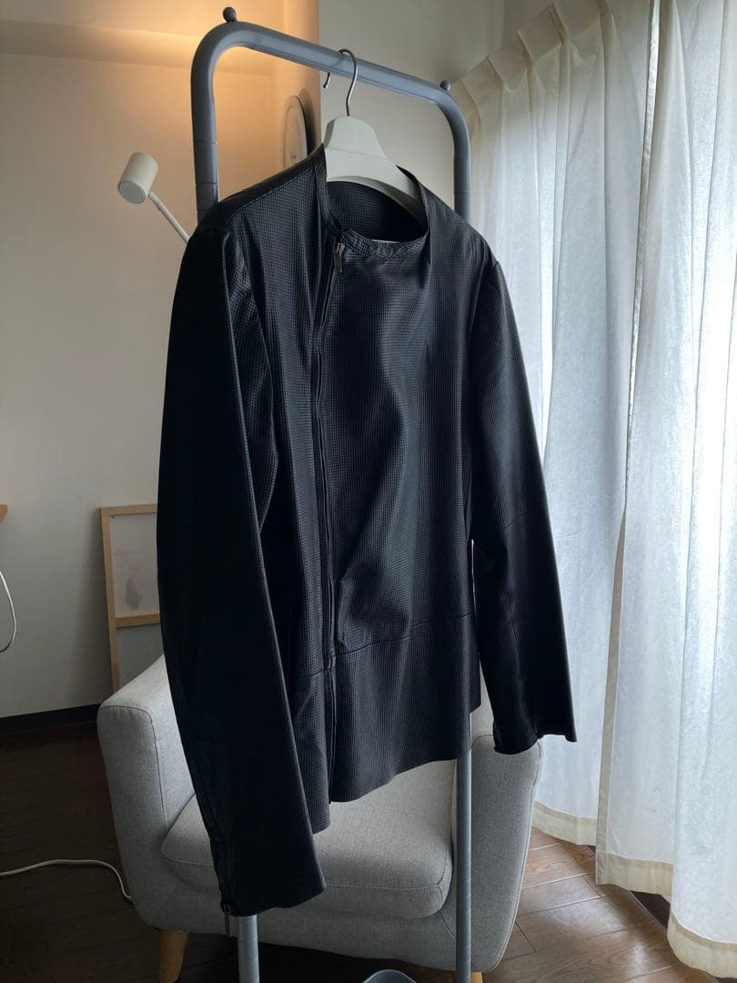 ARMANI エンポリ ライダース ラムレザー
