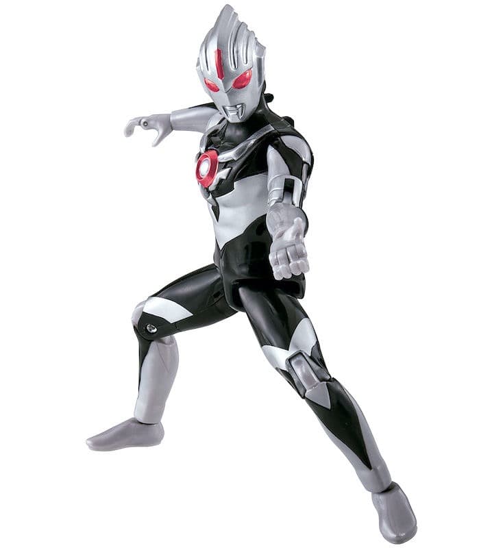 ★超稀少★ウルトラマンオーブダーク☆ウルトラアクションフィギュア★怪獣ソフビ