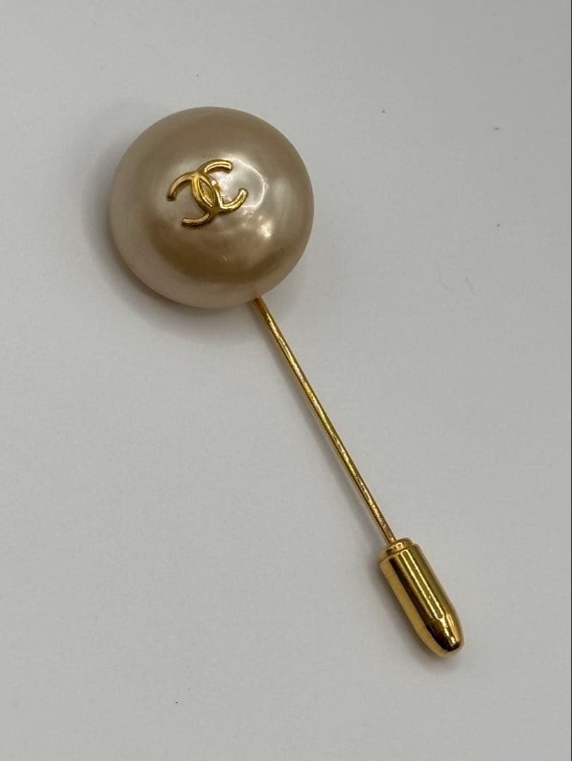 CHANEL 93P ココマーク GP ブローチ ゴールド