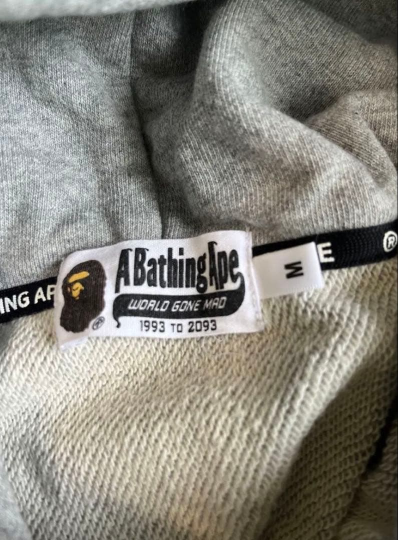 【美品】A BATHING APE シャーク　パーカー