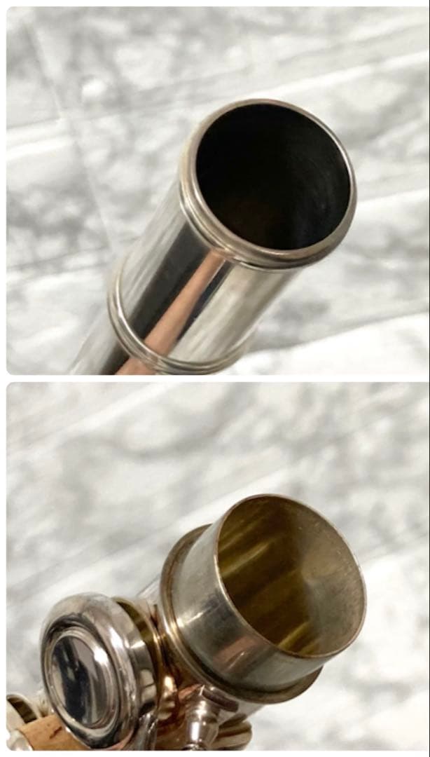 【頭部銀製 Eメカ】YAMAHA フルート YFL-514 カバードキー