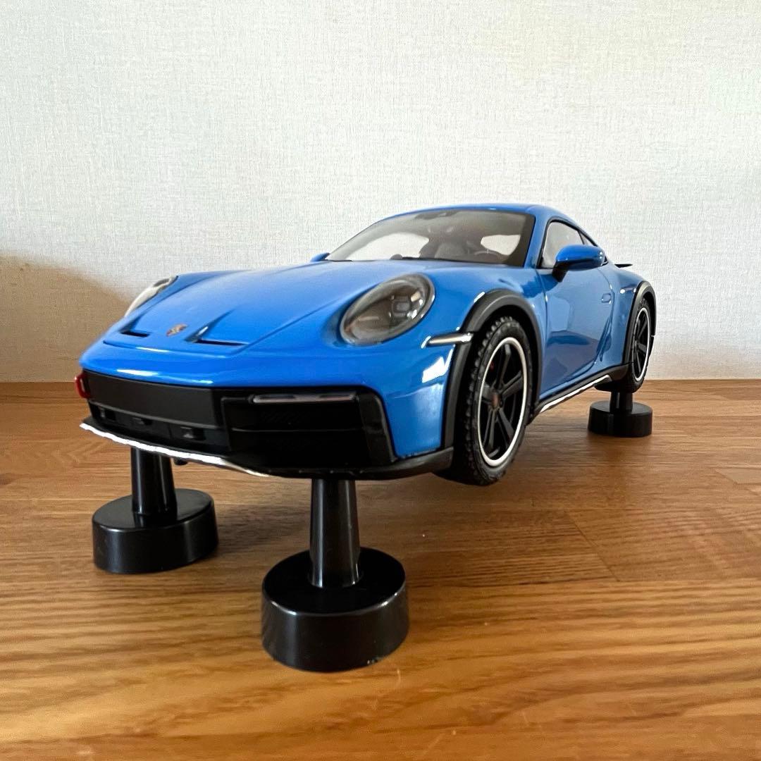 【ミニカー 美品】1/18 ミニチャンプス ポルシェ 911 ダカール 2022