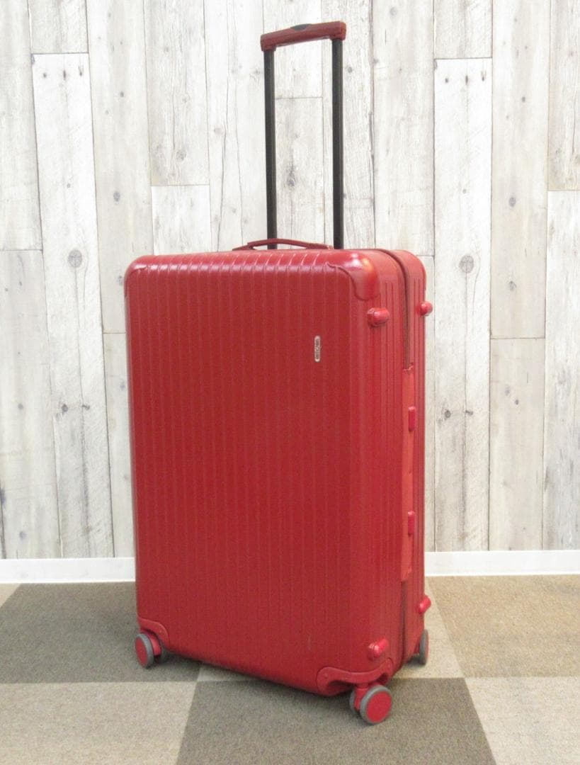 RIMOWA リモワ　スーツケース　四輪　Lサイズ 　赤　中古品
