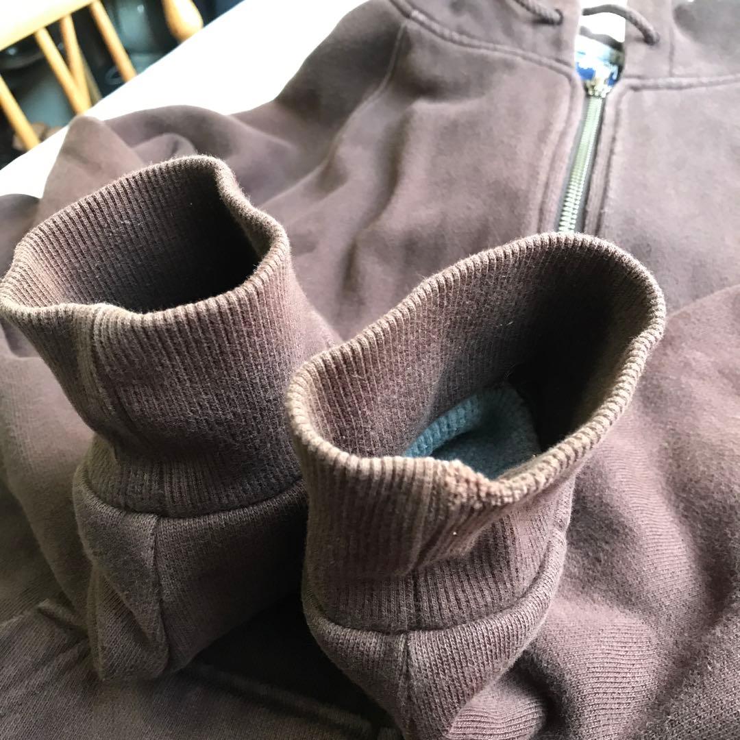 1990s old stussy ステューシー　ジップパーカー　裏サーマル