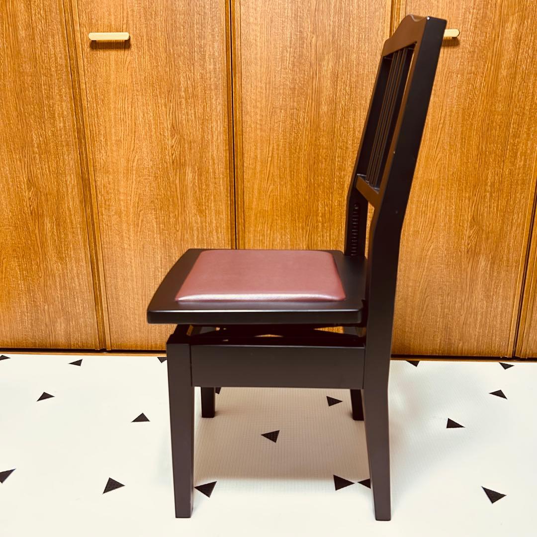 YAMAHA No.5A トムソン椅子 半艶塗装 ヤマハ ピアノ椅 フェルト付き
