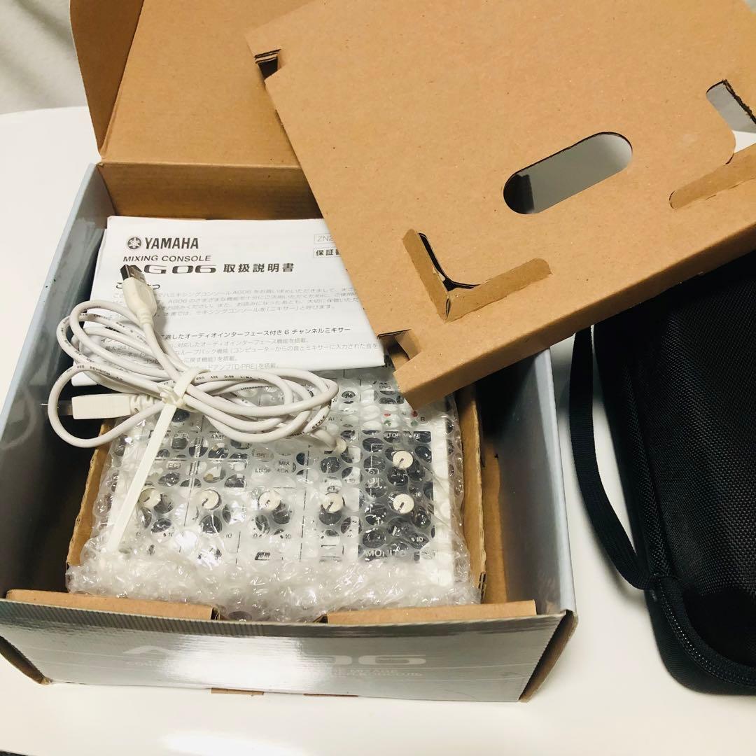 YAMAHA AG06 オーディオインターフェース　（iPhone対応）