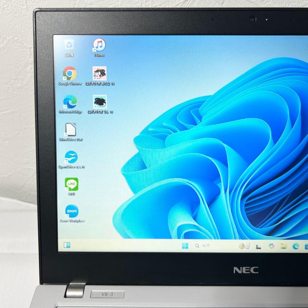 NEC ノートパソコン SSD256 Win11 Corei5 PC A44