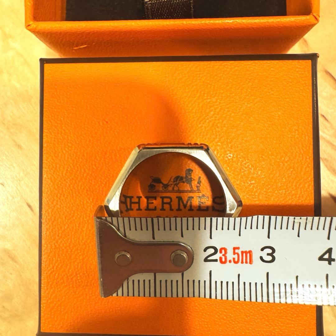 希少 HERMES Toolboxリング 60 メンズ 指輪 ツールボックス