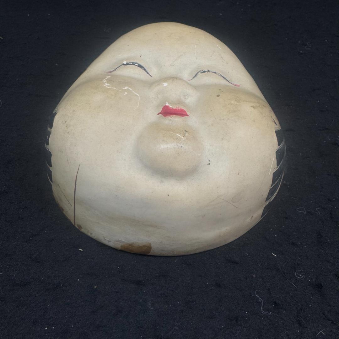 時代物 春画人形 裏隠し春画人形 お福 おかめ面 壁掛け