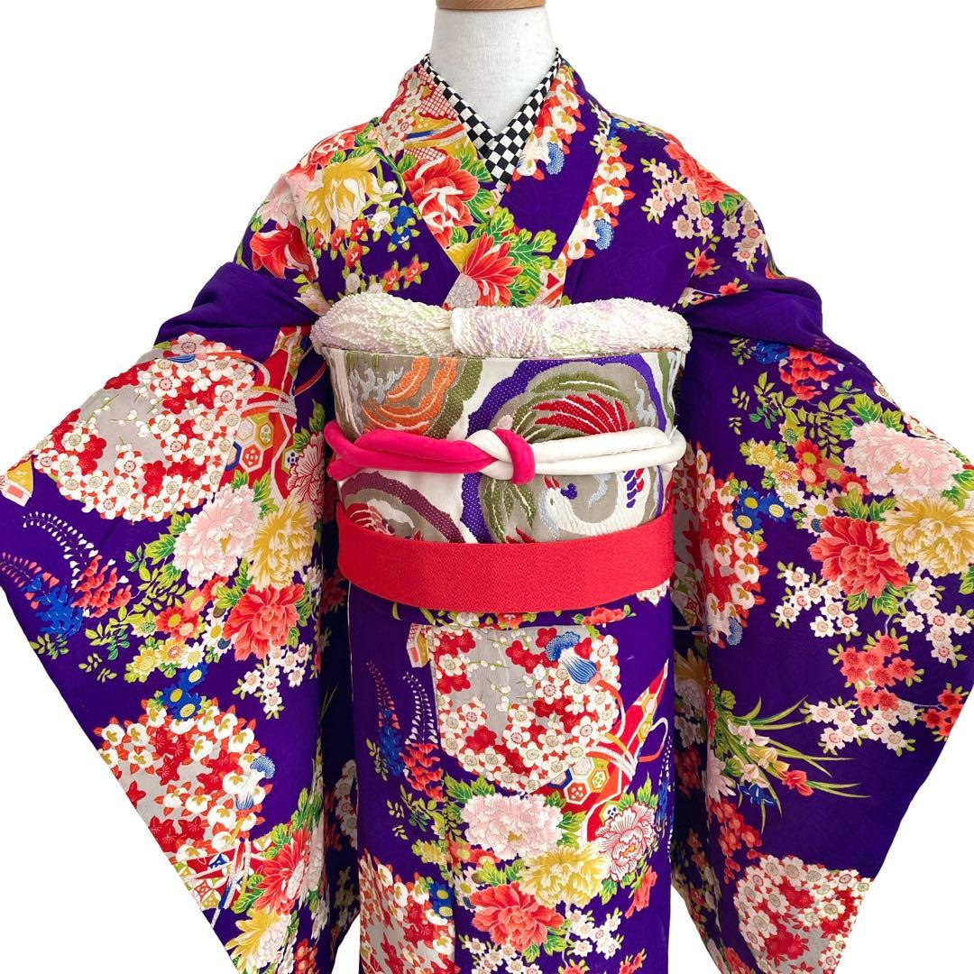 アンティーク　女の子　子供着物　NO4