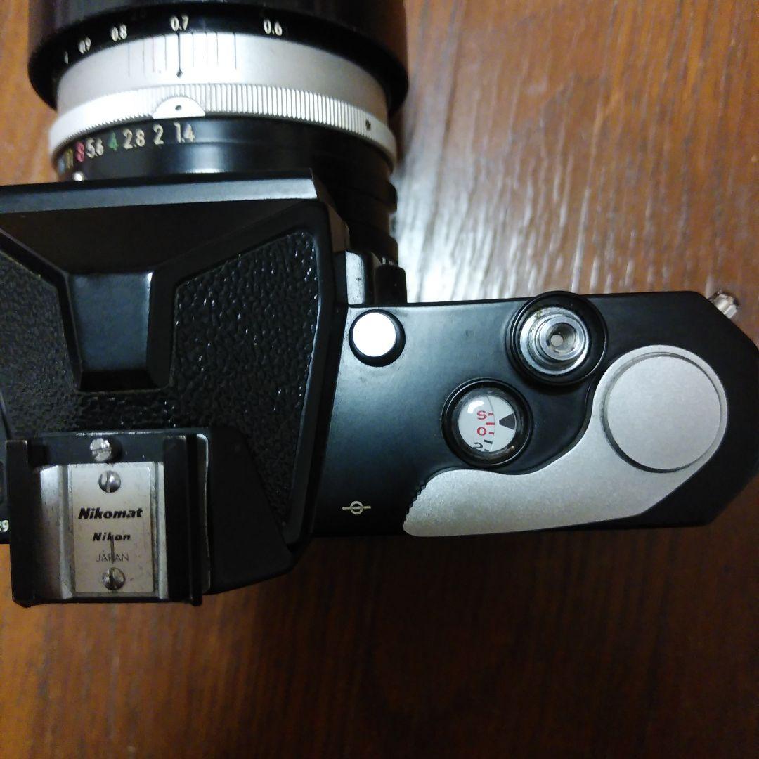 Nikon Nikomat 一眼レフ 50mm f/1.4　ストロボセット。