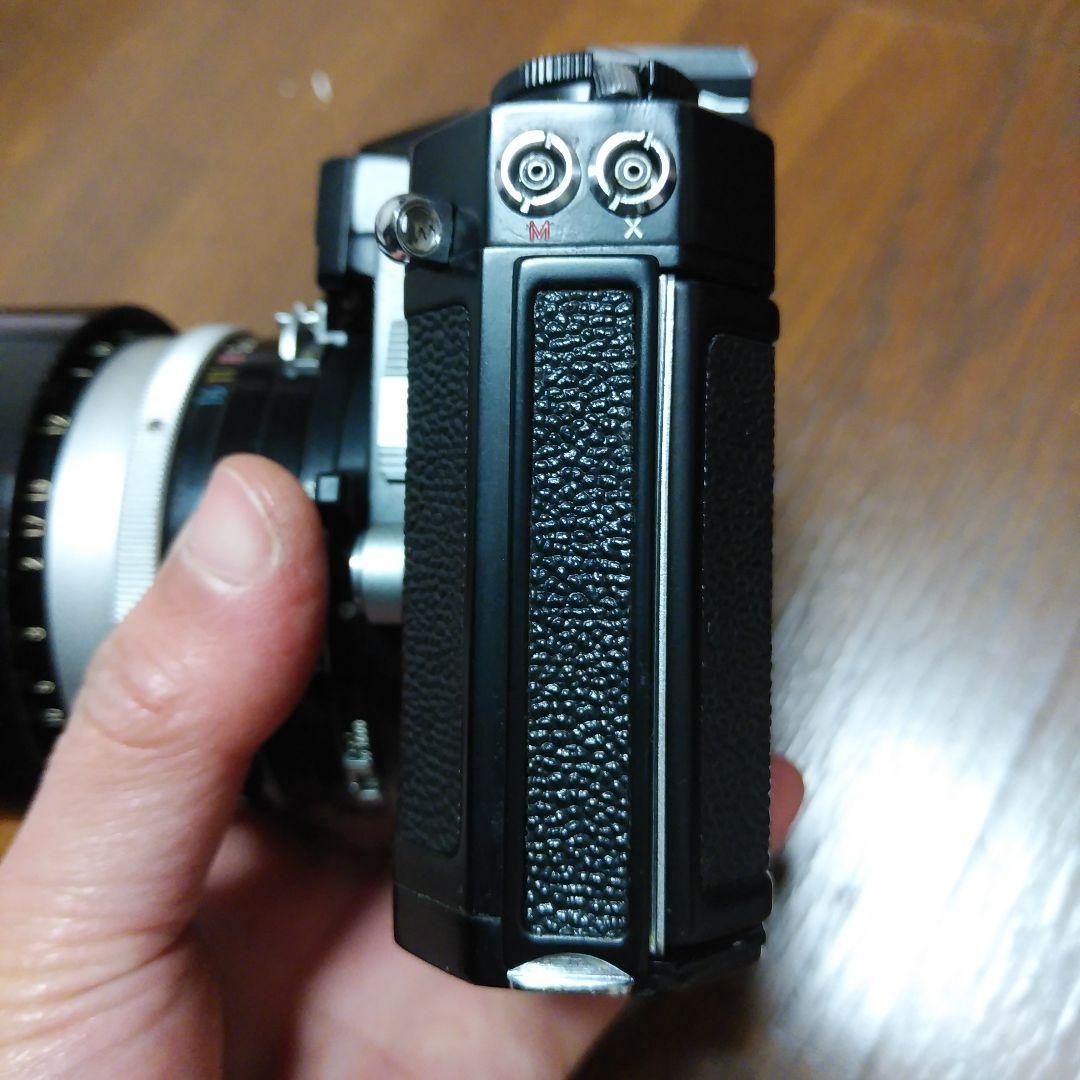 Nikon Nikomat 一眼レフ 50mm f/1.4　ストロボセット。