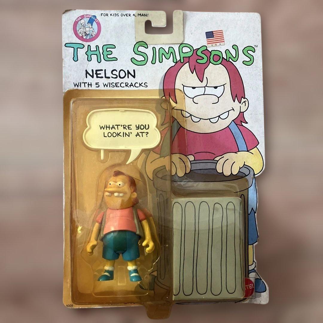 mattel The Simpsons シンプソンズ　nelson フィギュア