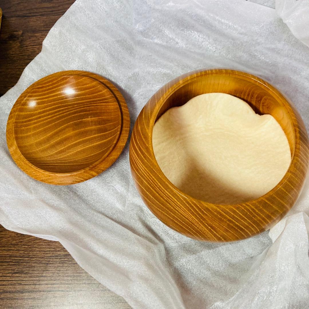 囲碁 欅 碁笥　特大