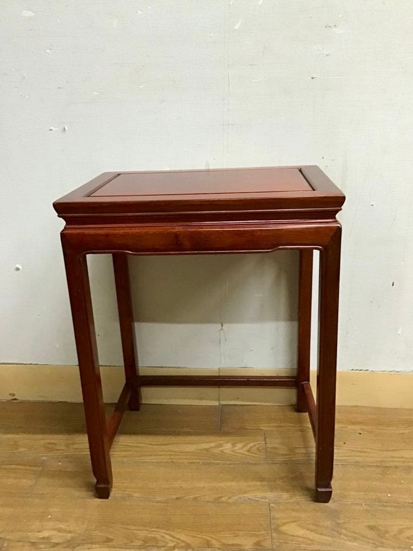 管293☆中国民芸家具☆花梨☆ネストテーブル