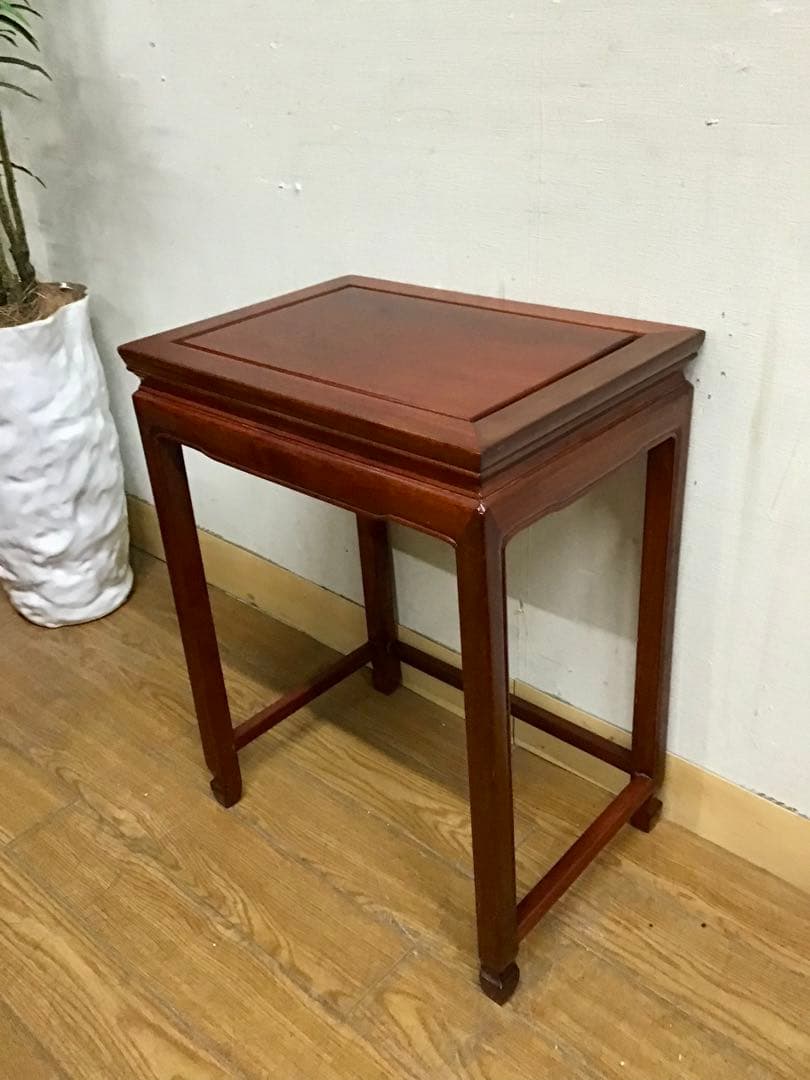 管293☆中国民芸家具☆花梨☆ネストテーブル