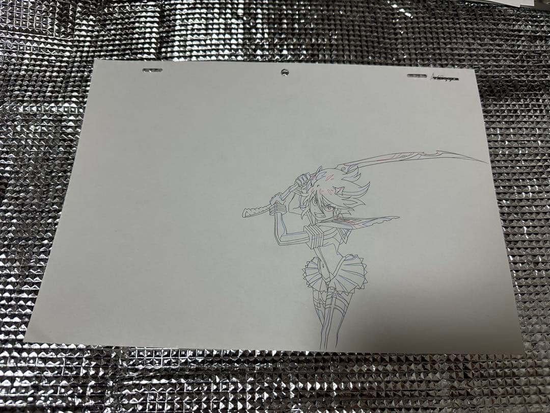 キルラキル 生動画 trigger トリガー アニメ 纏流子 針目縫