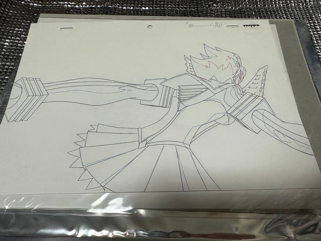 キルラキル 生動画 trigger トリガー アニメ 纏流子 針目縫