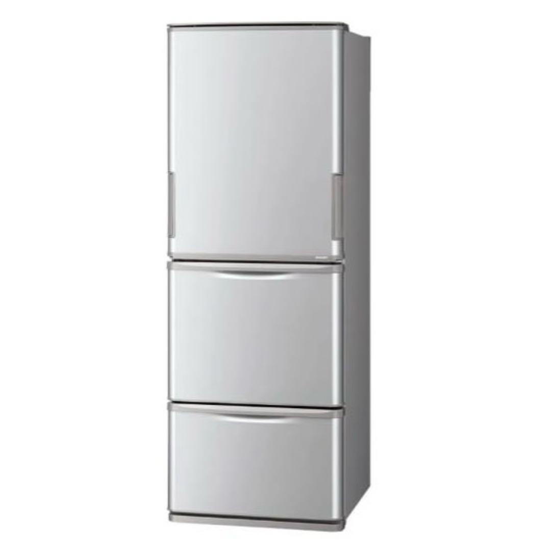 V*m様 どっちもドア★SHARP 3ドア冷蔵庫 SJ-W352E-S