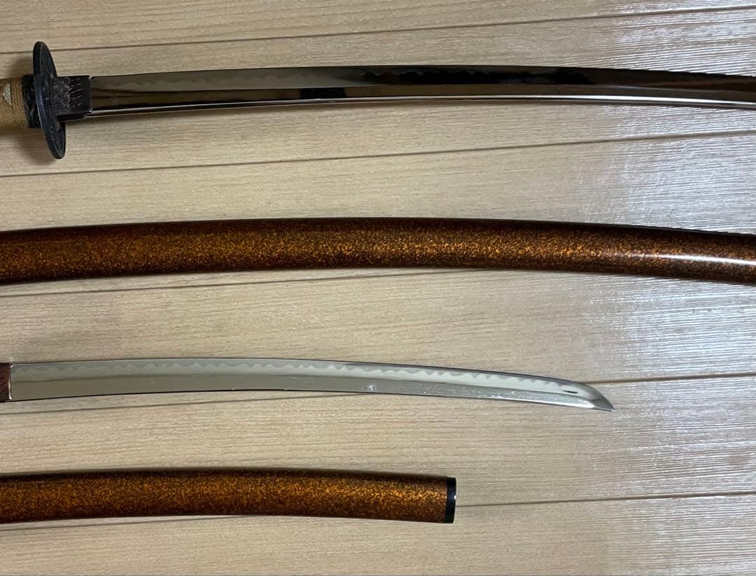 模造刀　居合刀　太刀　脇差　刀掛け　武具　b414