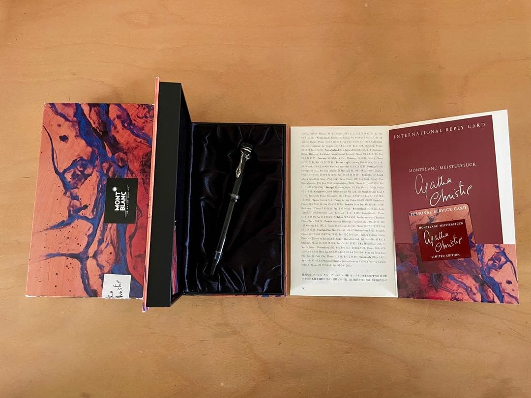 MONTBLANC モンブラン 万年筆 アガサクリスティー