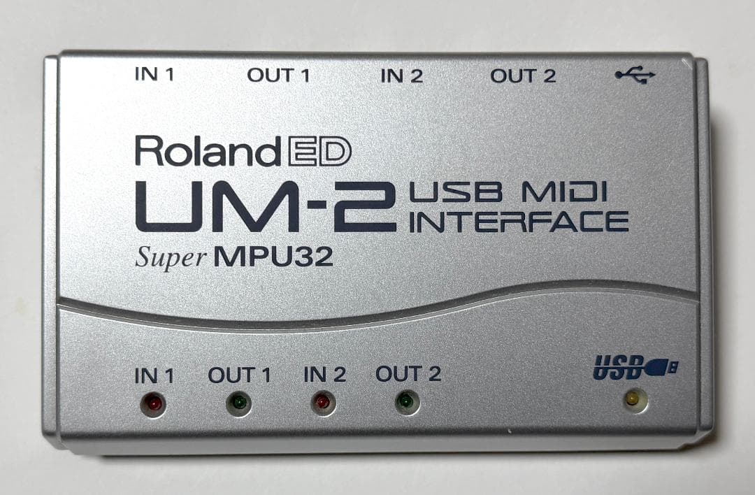 Roland UM-2 USB MIDIインターフェース 箱付・USB付