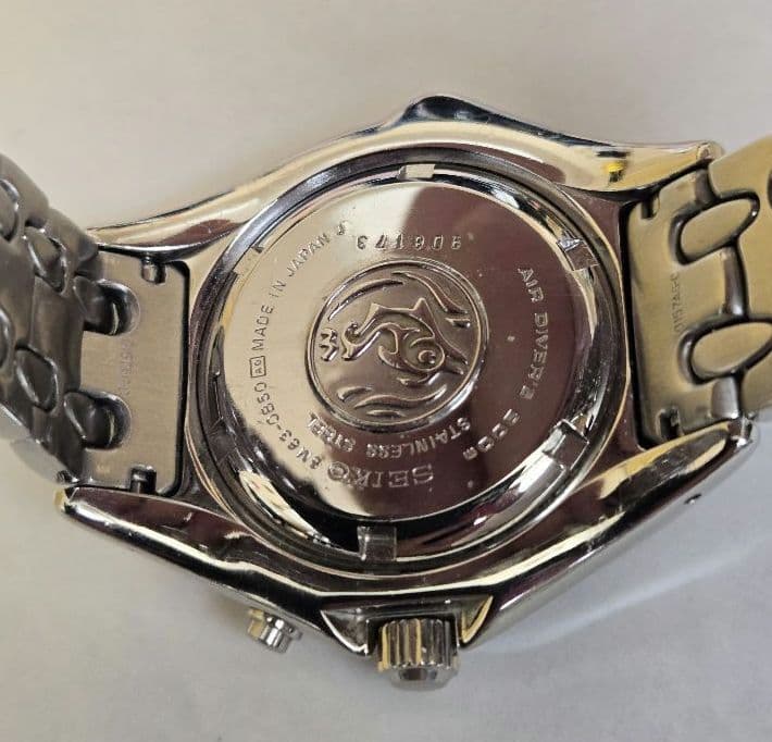 SEIKO キネティックスキューバ ピピン 青文字⌚